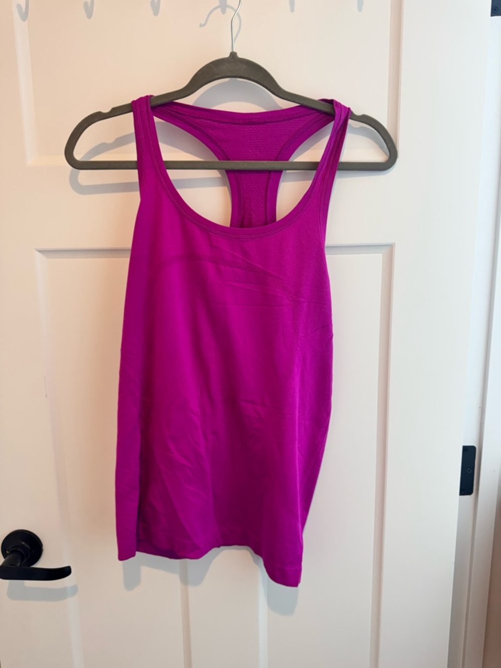 lululemon athletica Bright Magenta Racerback Tank